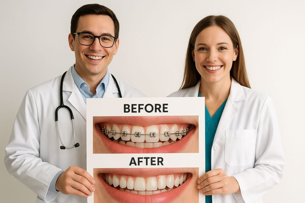 Braces Before and After