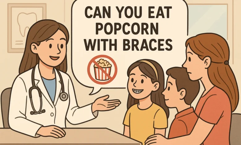 Can You Eat Popcorn With Braces
