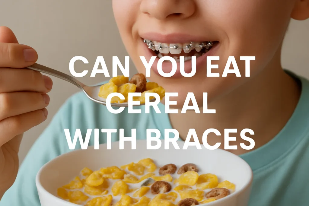 Can You Eat Cereal with Braces