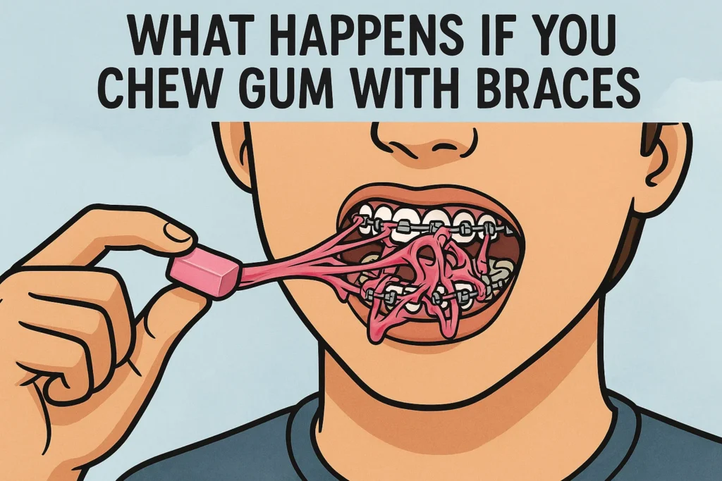 Can You Have Chewing Gum with Braces