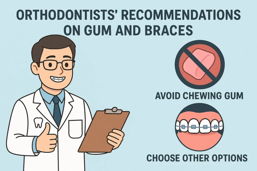 Can You Have Chewing Gum with Braces