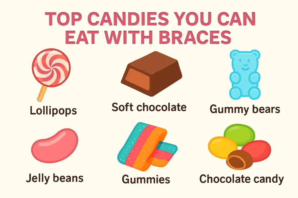 Candy You Can Eat with Braces