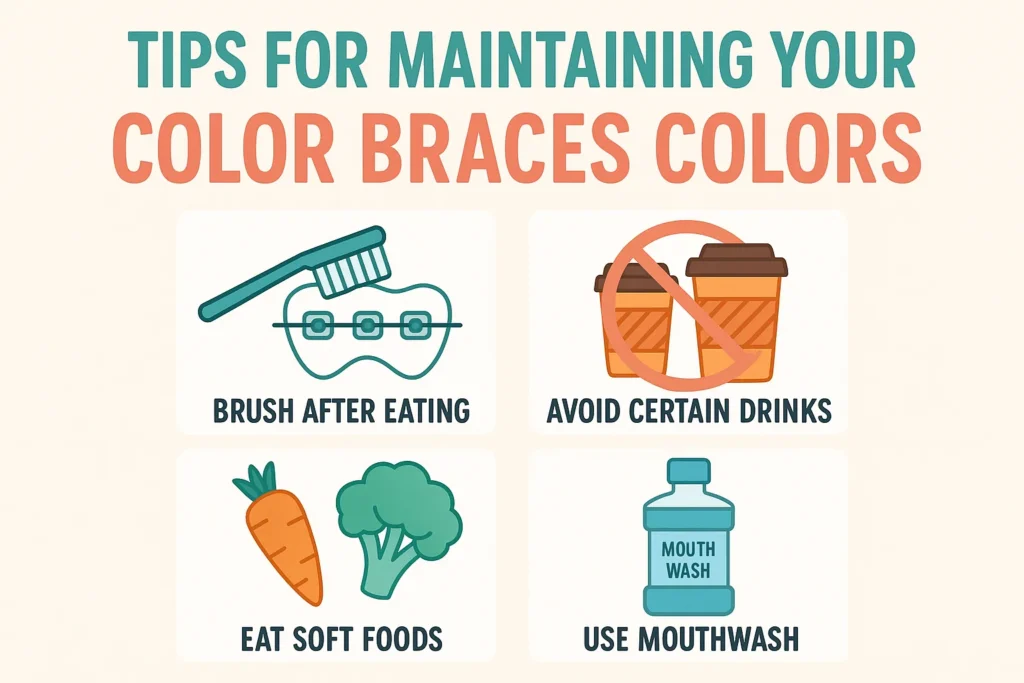Color braces colors