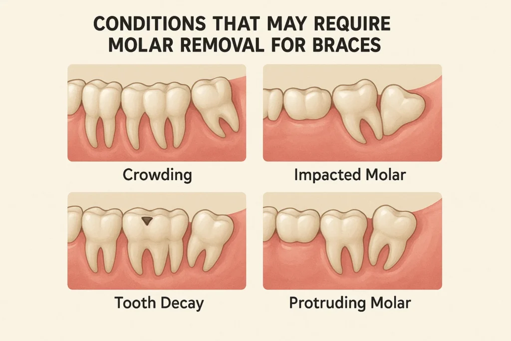 Molar Removal for Braces