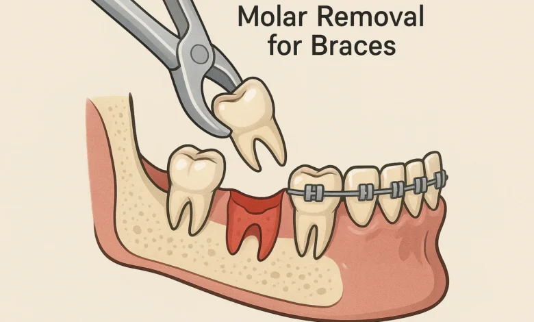 Molar Removal for Braces
