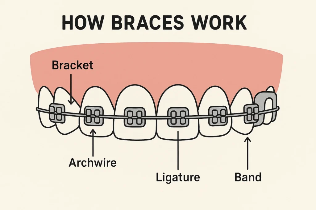 Parts of Braces
