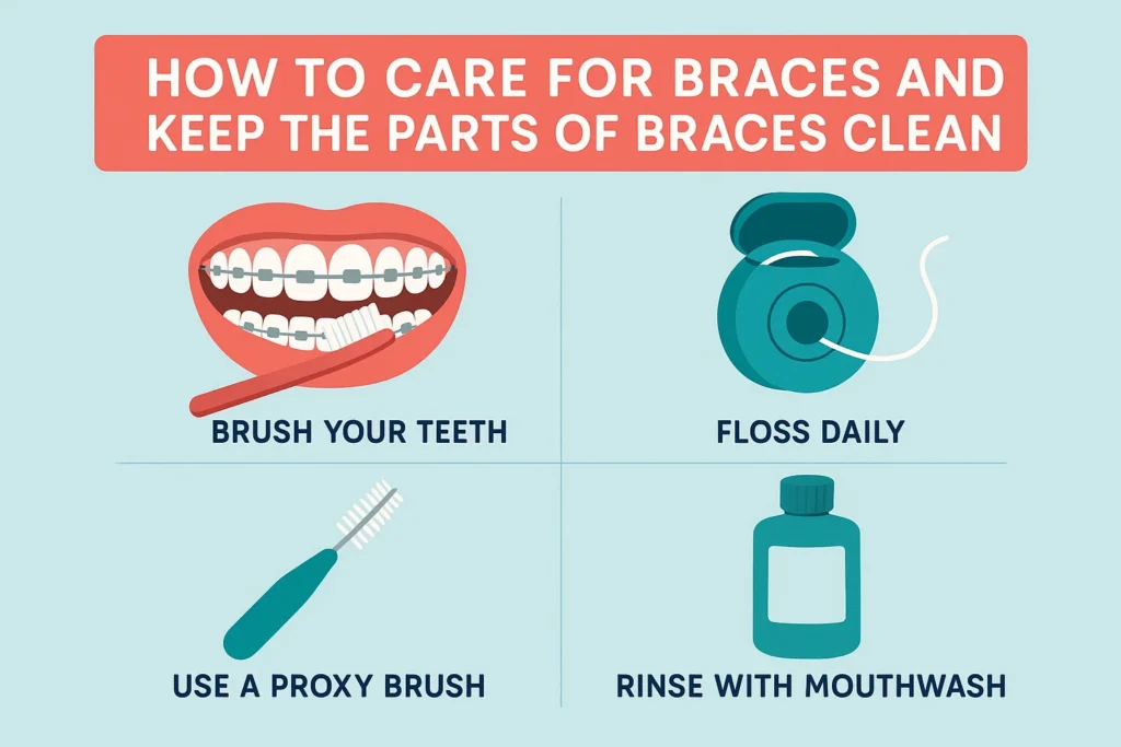 Parts of Braces