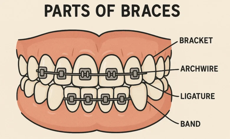 Parts of Braces