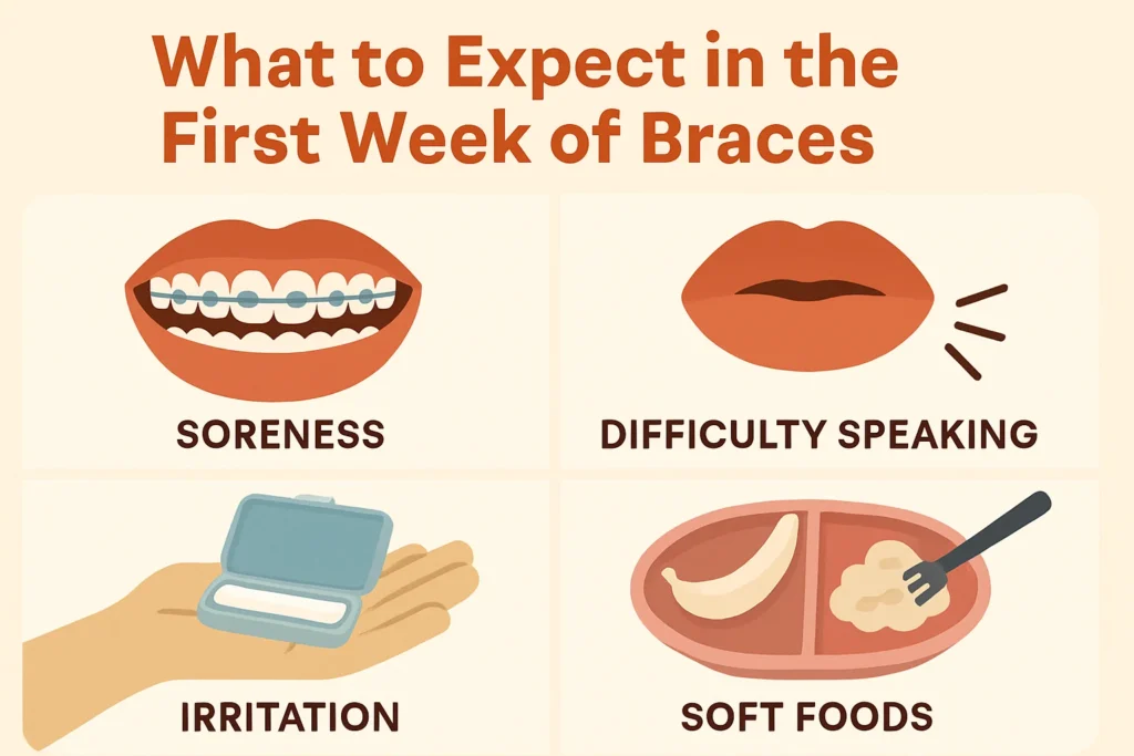 What to Eat with Braces the First Week